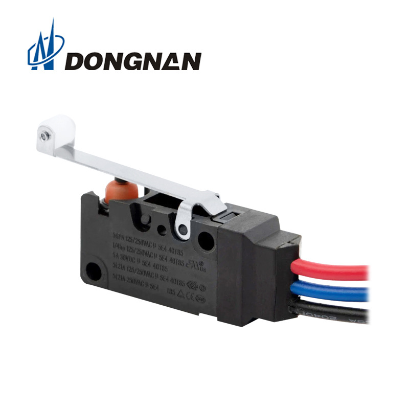 DONGNAN汽車座椅防水ip67微動開關5A10A電流小型限位微動開關廠家