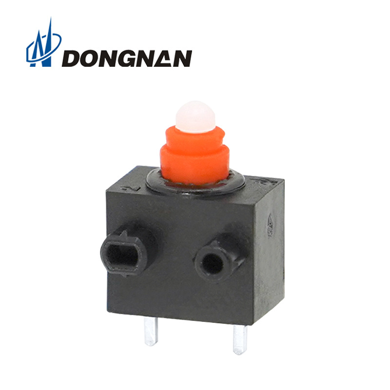 DONGNAN廠家WS8防水微動(dòng)開關(guān) 2腳PCB線路板微動(dòng)開關(guān) 汽車門鎖開關(guān)