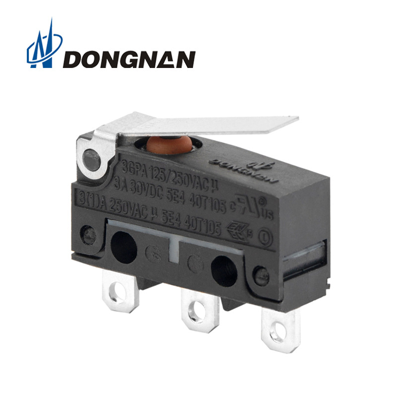DONGNAN 直手柄燃?xì)庠罹呶娱_關(guān) WS4熱水器配件廠家防水微動開關(guān)