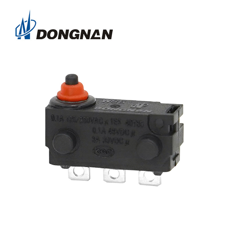 DONGNAN新能源汽車放電槍微動開關 電子鎖/充電座防水微動開關3腳